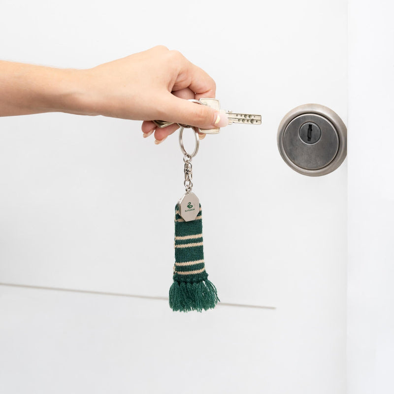 Harry Potter Slytherin Scarf Keyring
