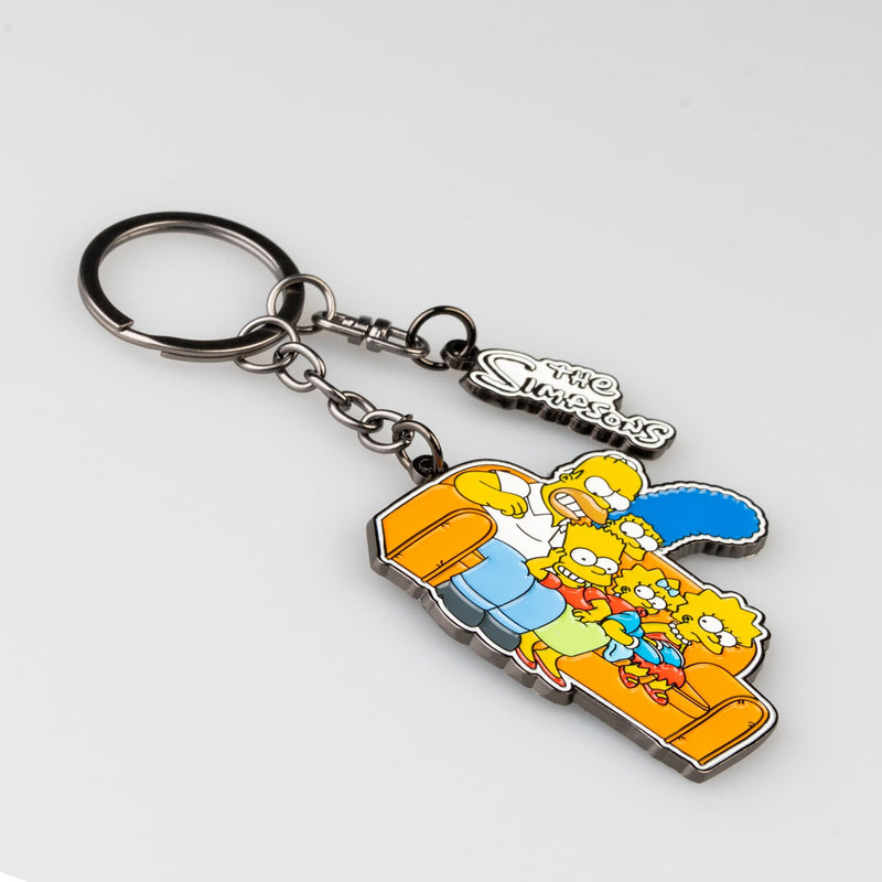 The Simpsons Metal Keyring by Grupo Erik