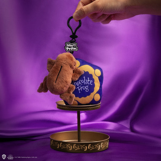 Harry Potter Chocolate Frog Plush Keyring with Honeydukes Box