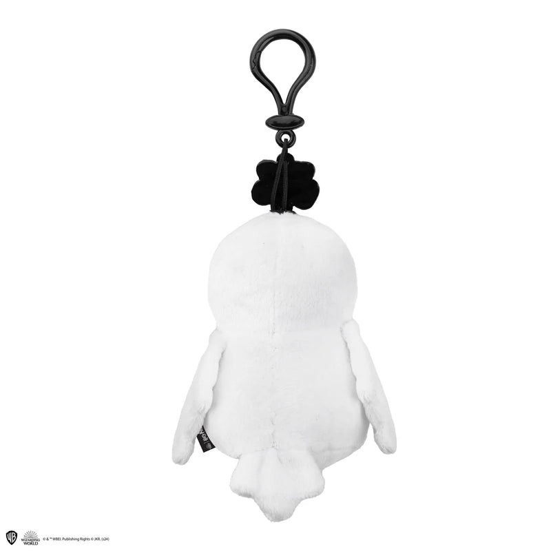 Harry Potter Hedwig Owl Plush Keyring, close-up detail