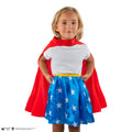 DC Comics Wonder Woman Kids Costume Set, packaging shot