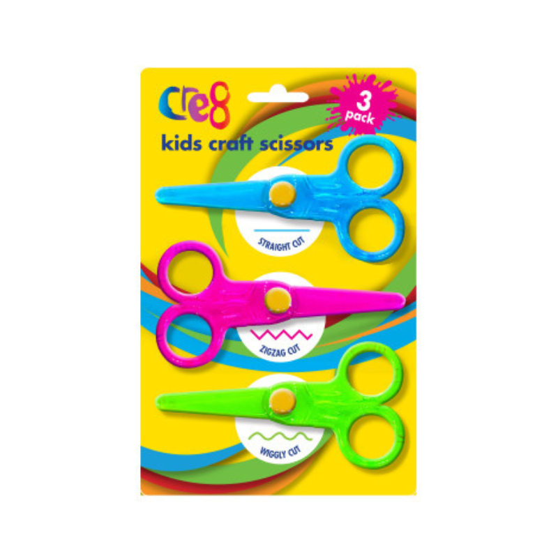 Kids Craft Scissors 3 Pack collectible from PoundFun