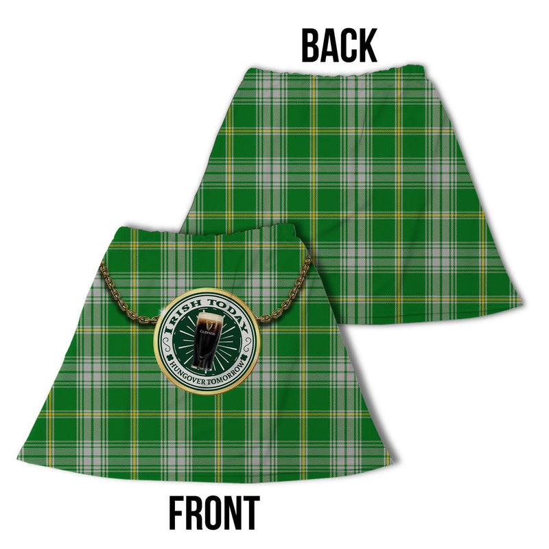 St Patrick's Day Tartan - Irish today, Hungover tomorrow - Novelty Kilt collectible from https://britishmade.gifts/