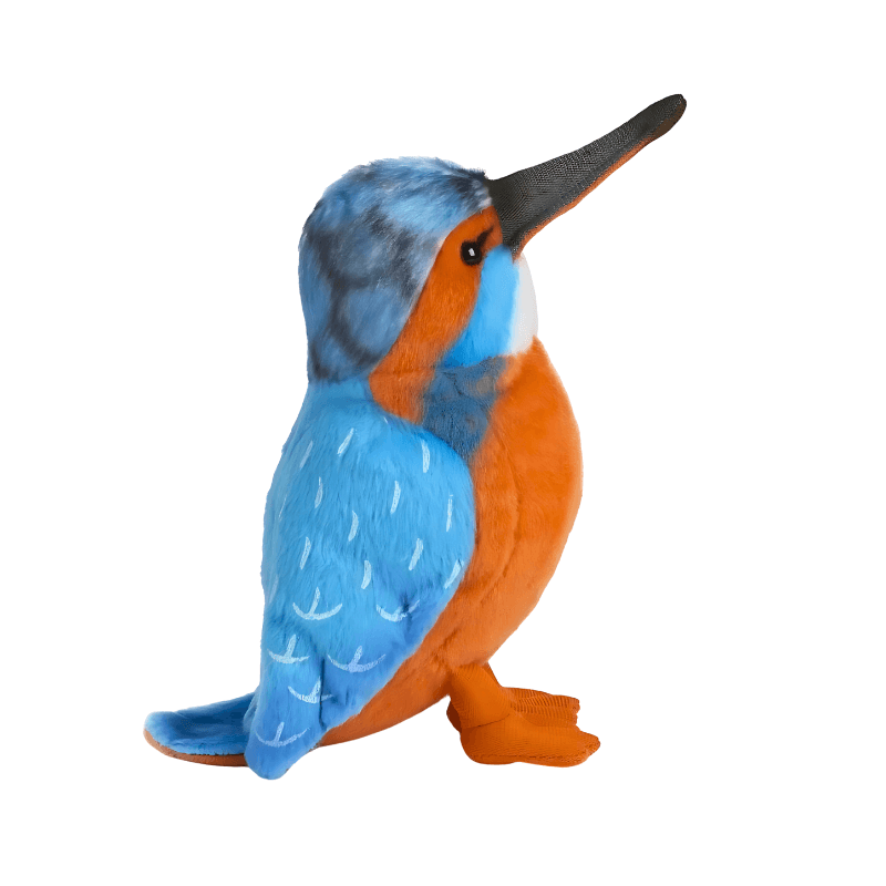 Kingfisher Plush Teddy, side angle