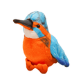 Kingfisher Plush Teddy, alternate view
