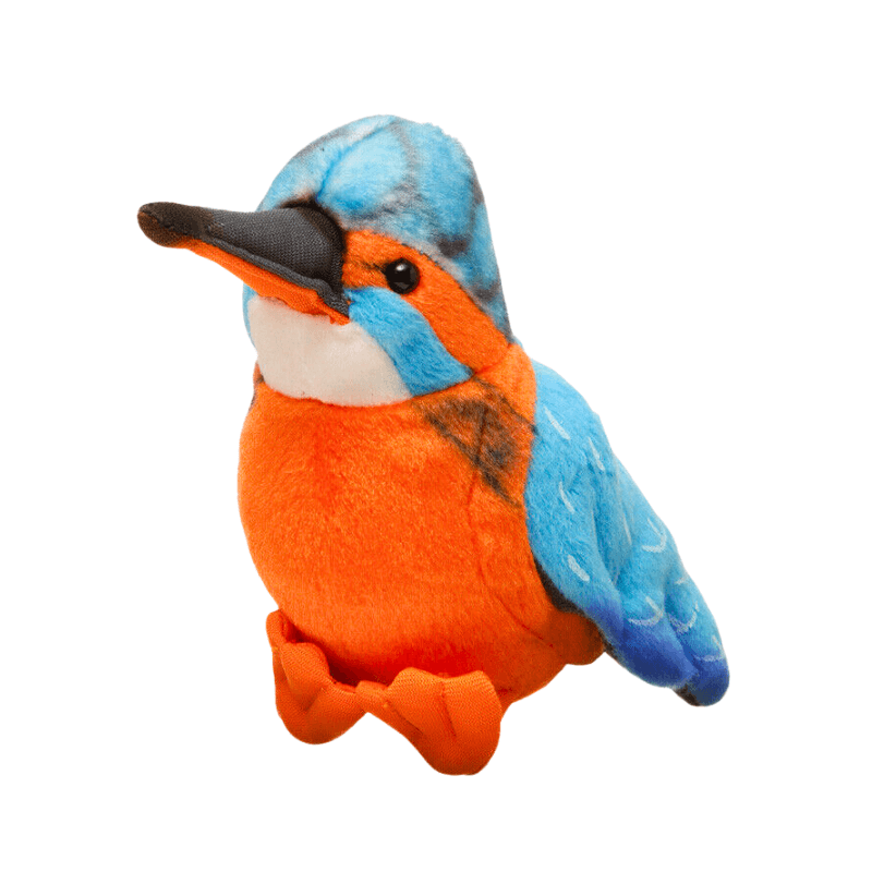 Kingfisher Plush Teddy, alternate view