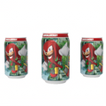 Sonic the Hedgehog Knuckleberry - Summer Fruits  Flavour Soda  featuring Knuckles