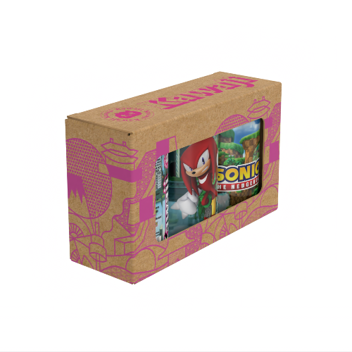 Sonic the Hedgehog Knuckleberry Summer Fruits  Flavour Soda Featuring Knuckles