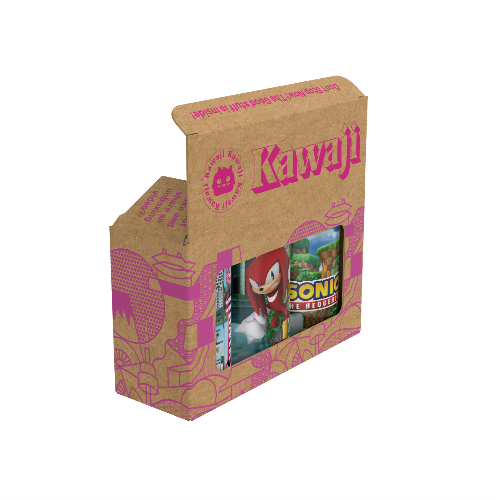 Sonic the Hedgehog Knuckleberry Summer Fruits  Flavour Soda Featuring Knuckles