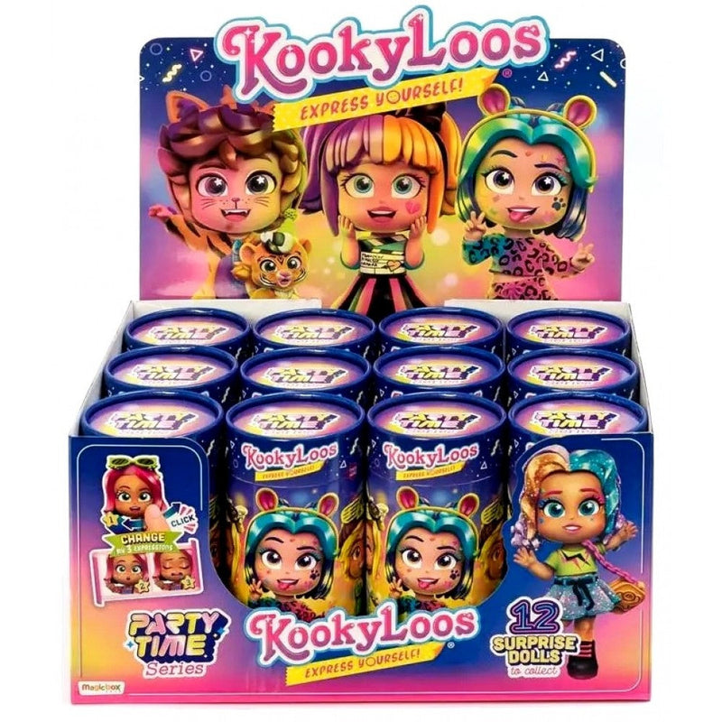 KookyLoos Party Time Surprise Doll, side angle