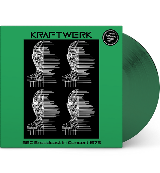 Kraftwerk – BBC Broadcast In Concert 1975 (Limited Edition 12-Inch Album on Green Vinyl) collectible from Coda Records