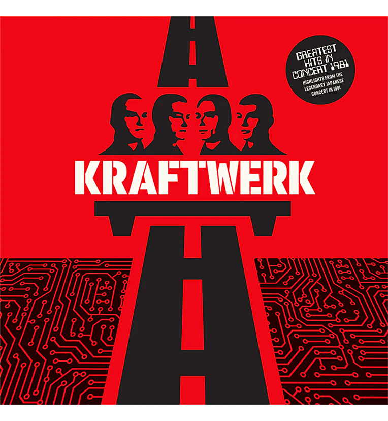 Kraftwerk – Greatest Hits in Concert: Live in Japan 1981 (Limited Edition 12-Inch Album on Splatter Vinyl), alternate view