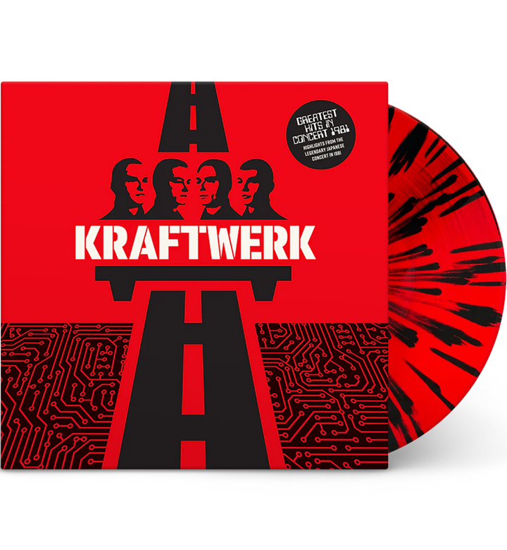 Kraftwerk – Greatest Hits in Concert: Live in Japan 1981 (Limited Edition 12-Inch Album on Splatter Vinyl)