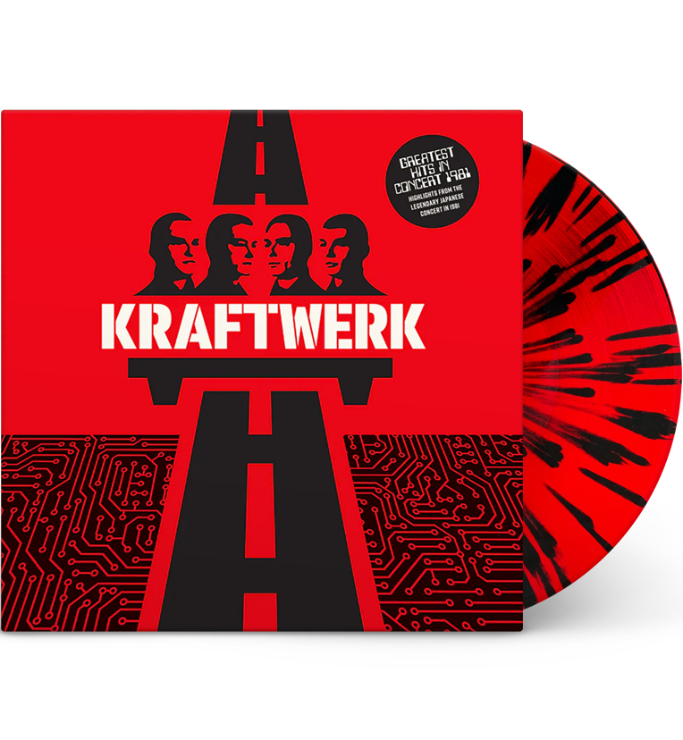 Kraftwerk – Greatest Hits in Concert: Live in Japan 1981 (Limited Edition 12-Inch Album on Splatter Vinyl) collectible fro...