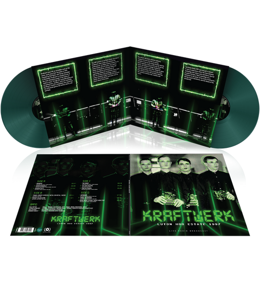 Kraftwerk – Luton Hoo Estate 1997 (Limited Edition Double-LP on 180g Green Vinyl) collectible from Coda Records
