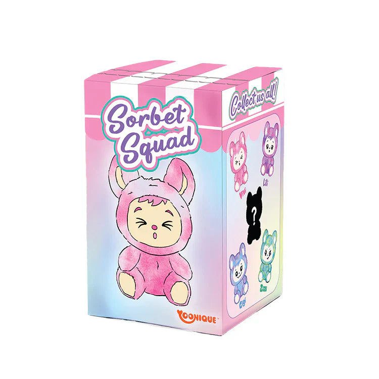 LaBabies Series 2 Sorbet Squad 4 Collectable Plush Keychain Blind Box
