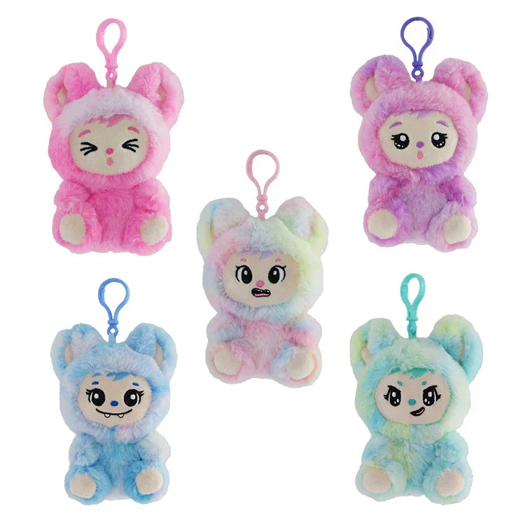 LaBabies Series 2 Sorbet Squad 4 Collectable Plush Keychain Blind Box, alternate view