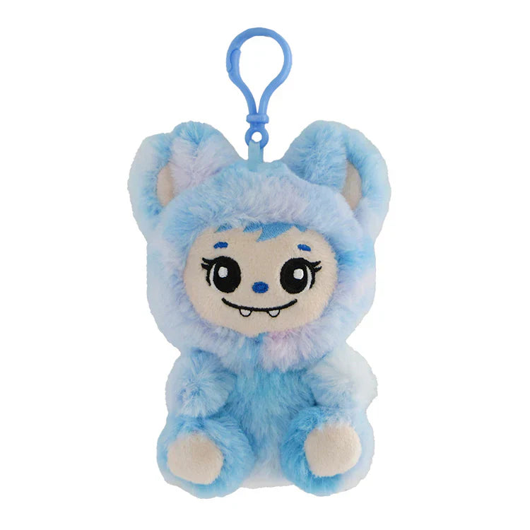 LaBabies Series 2 Sorbet Squad 4 Collectable Plush Keychain Blind Box, close-up detail