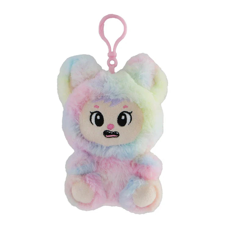 LaBabies Series 2 Sorbet Squad 4 Collectable Plush Keychain Blind Box, packaging shot