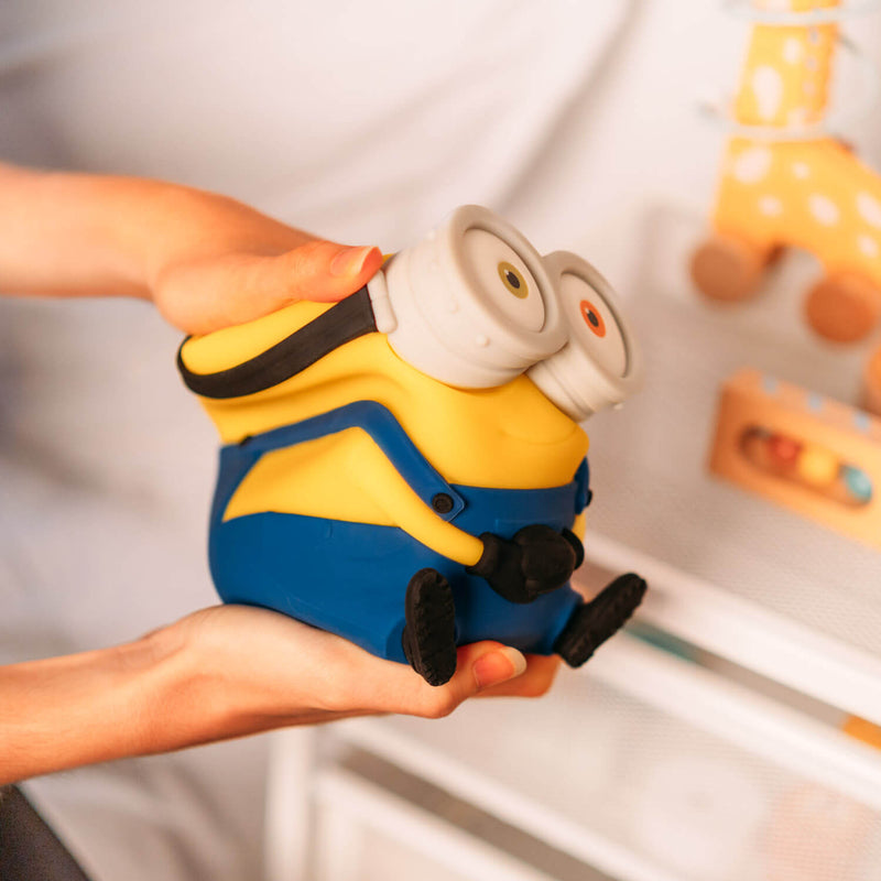 Minions Squishy Silicone LED Night Lamp with Timer