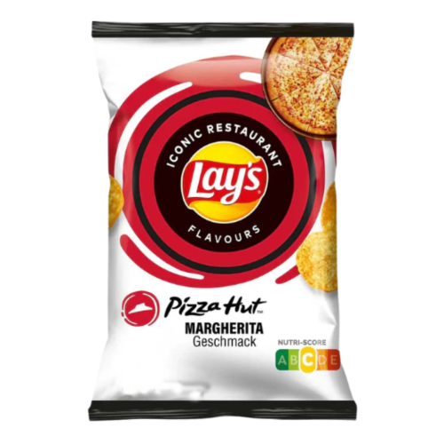 Lays Pizza Hut Margherita Crisps 150g collectible from Sweets & Scents