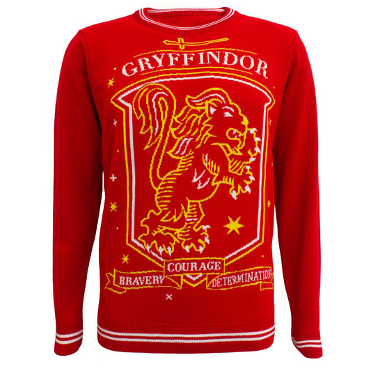 Harry Potter Gryffindor BCD Knitted Jumper