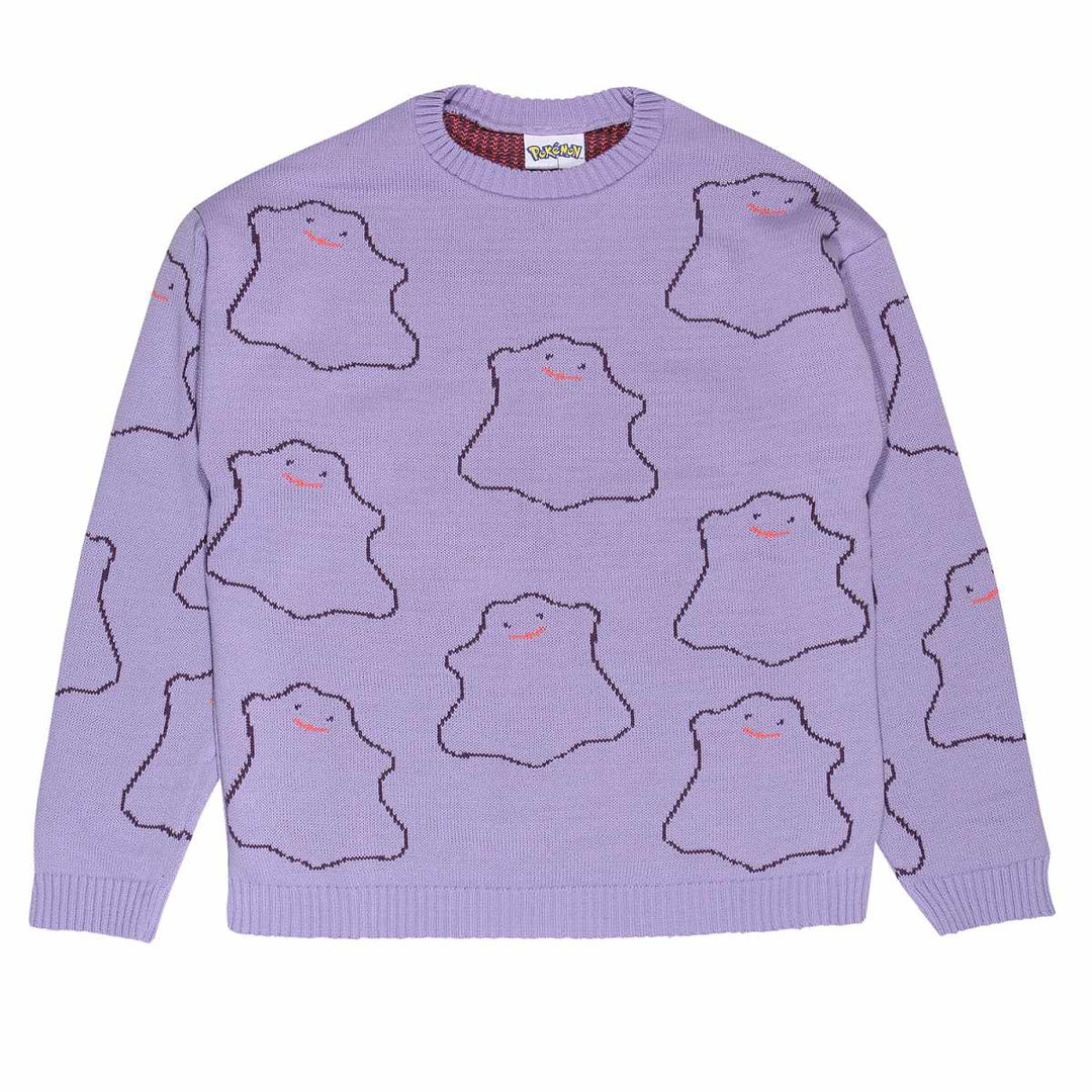 Official Pokemon Ditto Knitted Unisex Jumper