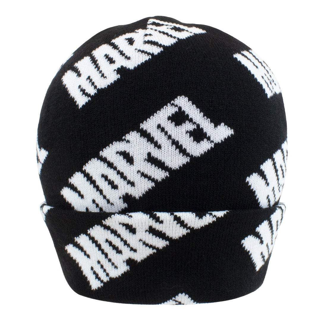 Marvel Comics Repeating Logo Beanie