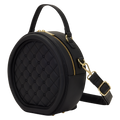 Loungefly - BackStory The Laura Black Crossbody Pin Trader Bag detail shot