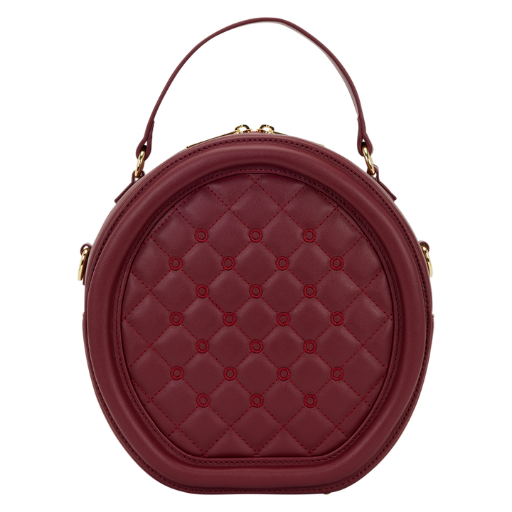 Loungefly The Laura Red Crossbody Pin Trader Bag