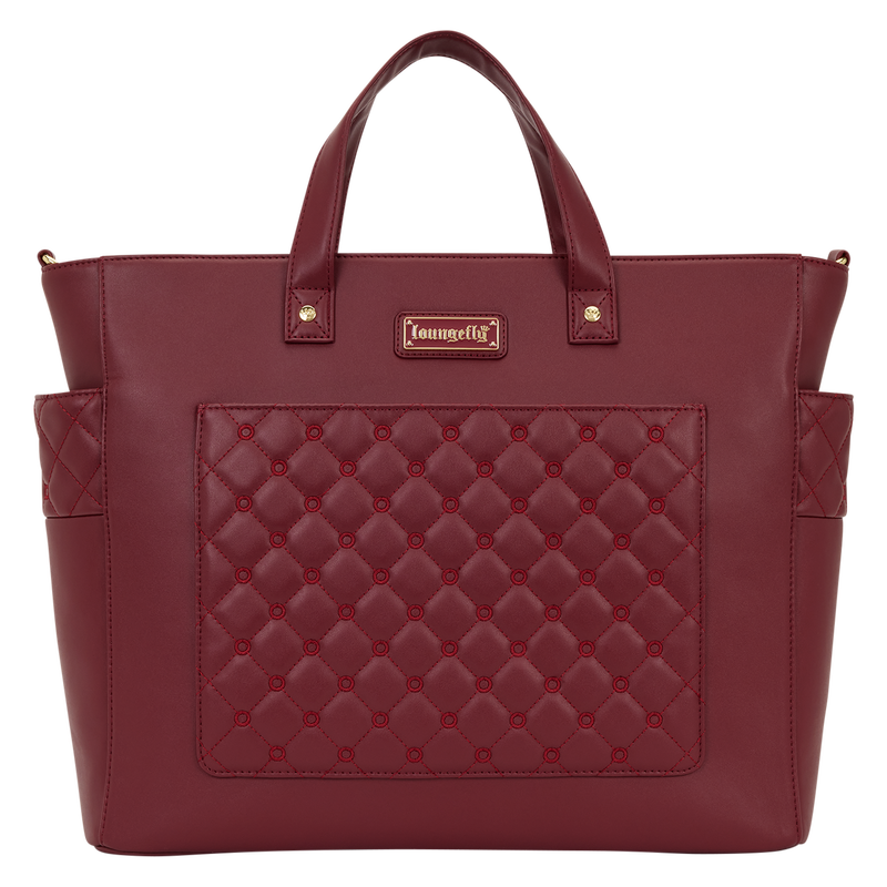 Loungefly Red Convertible Backpack & Tote Crossbody Pin Trader Bag