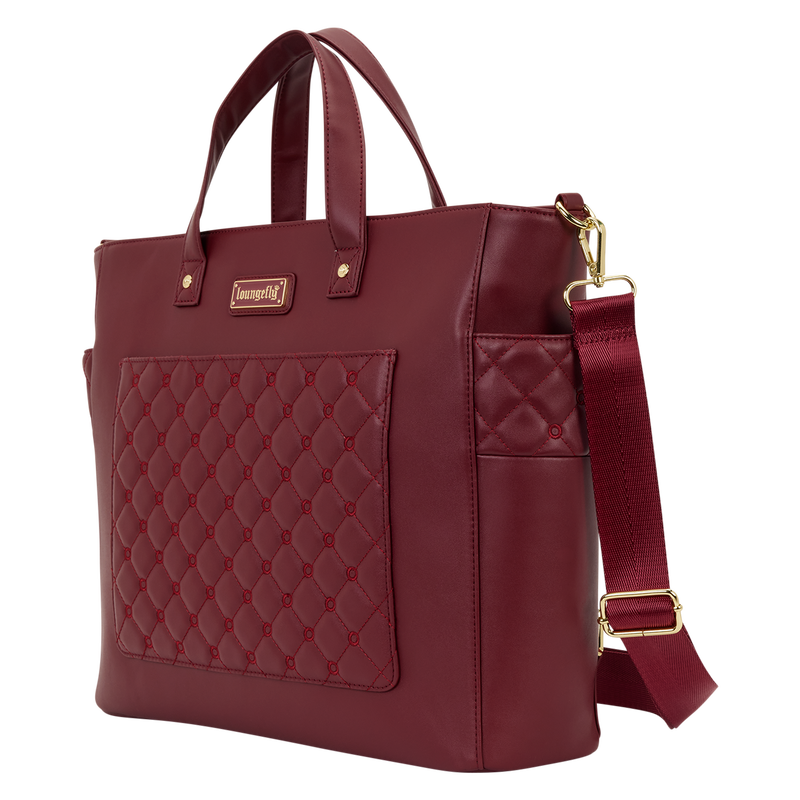 Loungefly Red Convertible Backpack & Tote Crossbody Pin Trader Bag