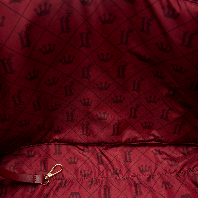 Loungefly Red Convertible Backpack & Tote Crossbody Pin Trader Bag