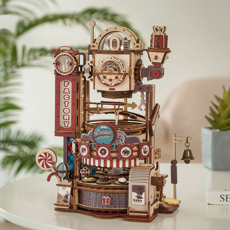 Marble Chocolate Factory, packaging shot