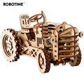 Tractor 3D Wooden Puzzle, in display