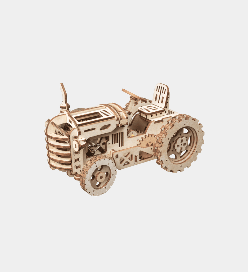 Tractor 3D Wooden Puzzle, product detail