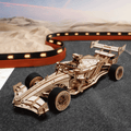 F1 Racing Car LK505 3D Wooden Puzzle, packaging shot