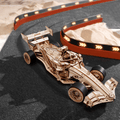 F1 Racing Car LK505 3D Wooden Puzzle, alternate view