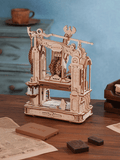 Printing Press, close-up detail