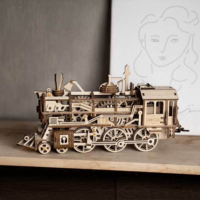Locomotive, rear view