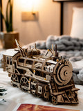 Locomotive, side angle