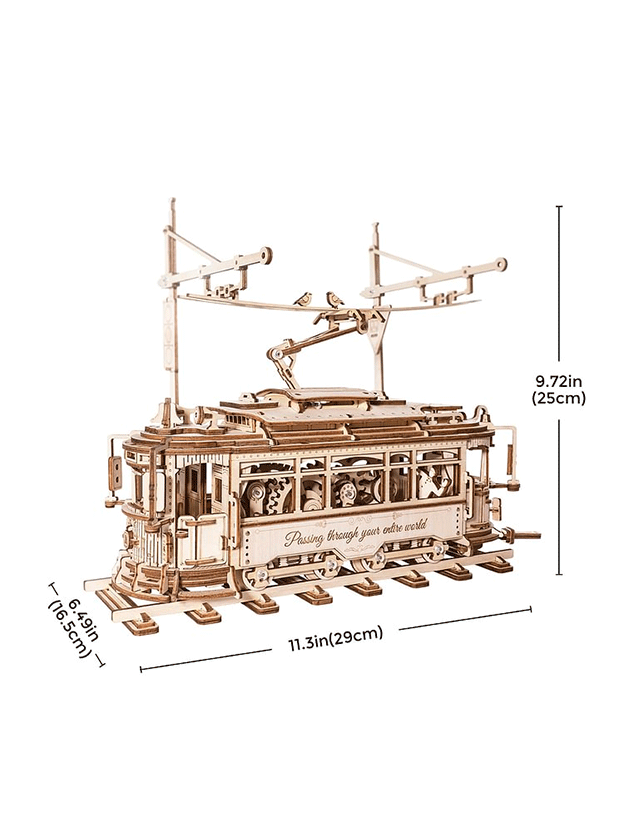 City Tram, size reference