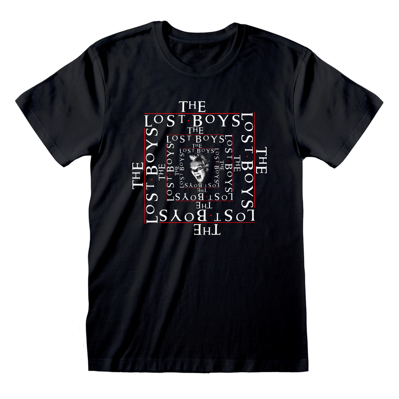 Lost Boys Logo Square T-Shirt collectible from Heroes Inc Dropship