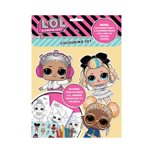 LOL Surprise Colouring Set collectible from PoundFun