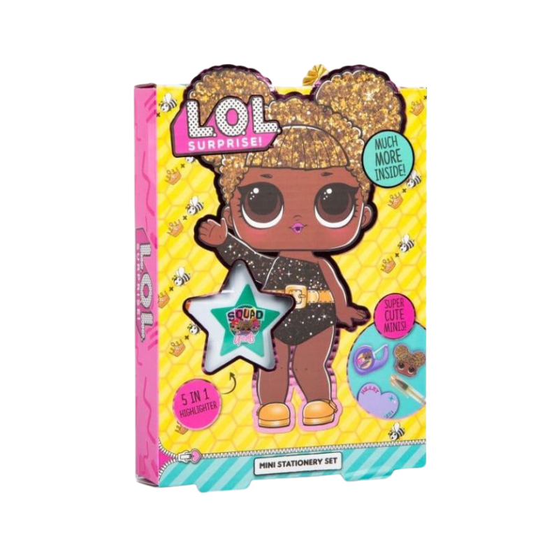 LOL Surprise! Yellow Stationery Set collectible from PoundFun