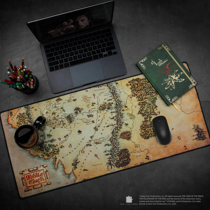 Lord of the Rings Middle-Earth Map Desk Mat