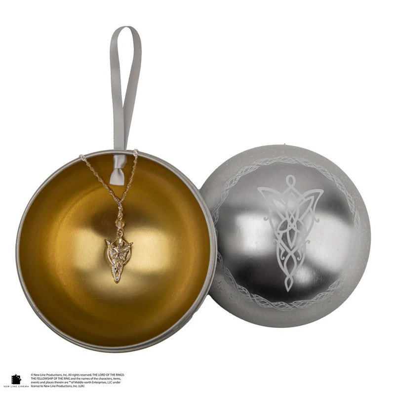Lord of the Rings Evenstar Necklace Holiday Capsule, close-up detail