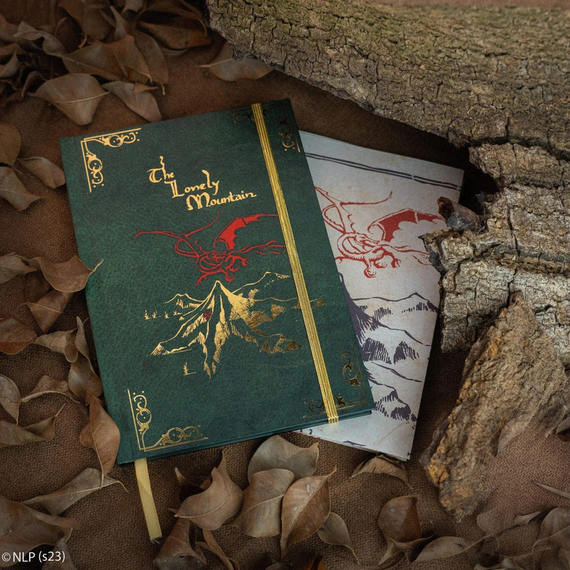 Lord of the Rings The Hobbit Hardcover Notebook with Foldable Map, alternate view