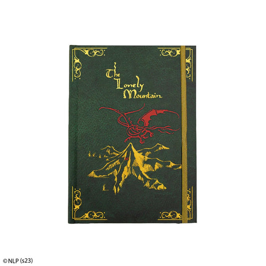 Lord of the Rings The Hobbit Hardcover Notebook with Foldable Map