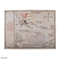 Lord of the Rings The Hobbit Hardcover Notebook with Foldable Map, in display